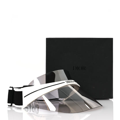 Christian Dior Mirrored DiorClub1 Sun Visor Silver 11 of 11