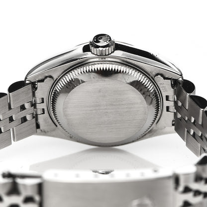 Rolex Stainless Steel 18K White Gold Diamond 26mm Oyster Perpetual Datejust Watch Silver Jubilee 79174 5 of 7