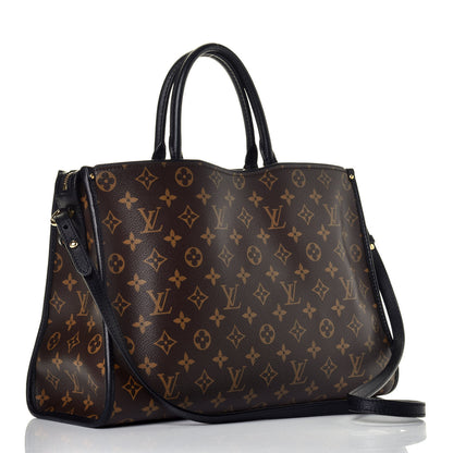 Louis Vuitton Monogram Popincourt MM Black 4 of 9