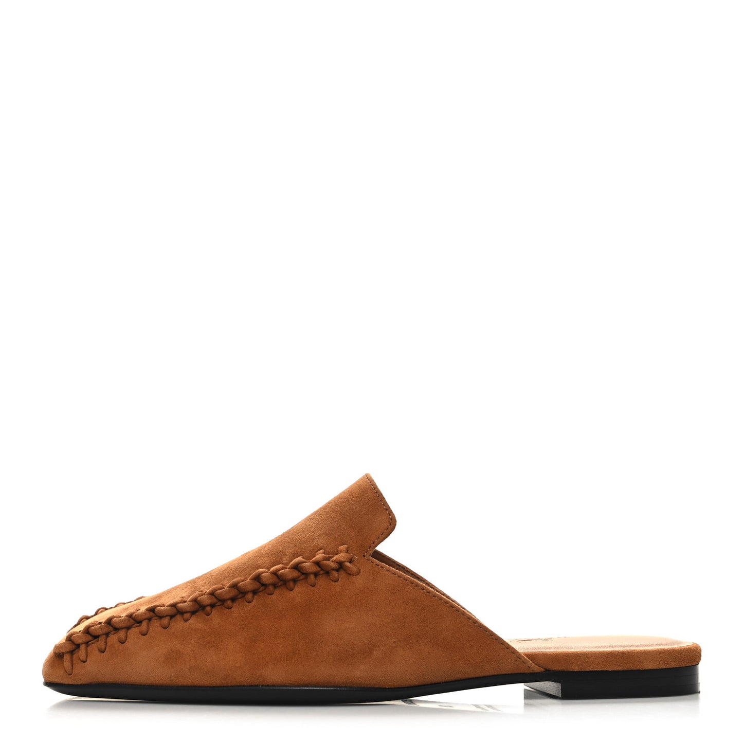 Suede Goatskin Womens Declic Mule 35