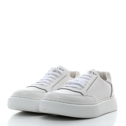 Prada Calfskin Mens Montana Low Top Sneakers 7 White 3 of 9