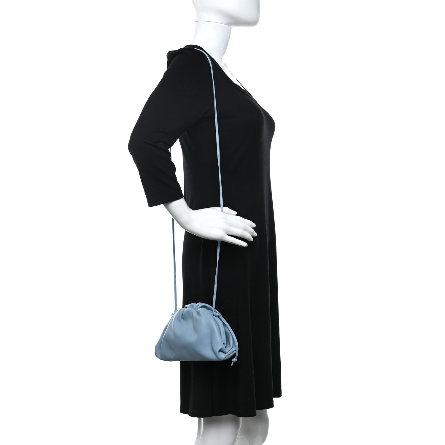 Bottega Veneta Butter Calfskin The Mini Pouch Ice 2 of 11