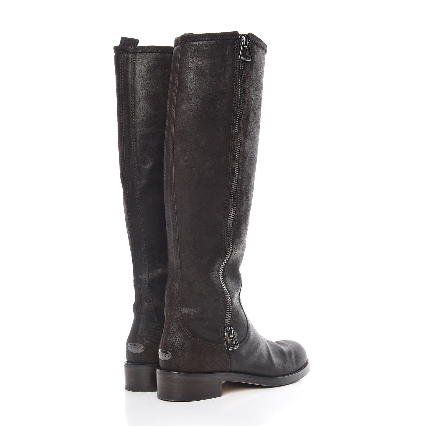 Suede Doreen Tall Boots 36.5 Brown