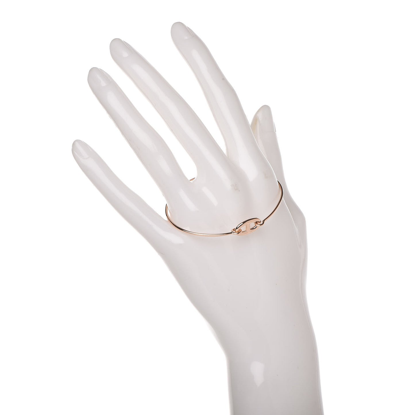 18K Rose Gold PM Ronde Chaine d'Ancre Bracelet SH