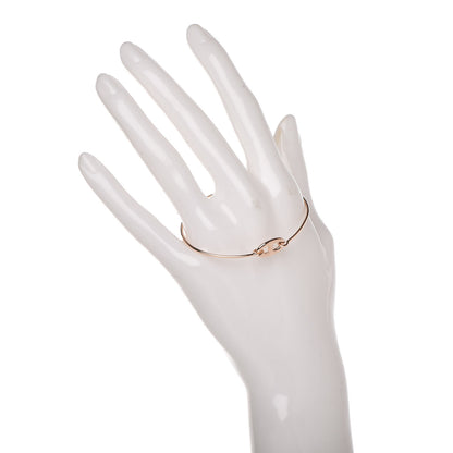 Hermes 18K Rose Gold PM Ronde Chaine d'Ancre Bracelet SH 2 of 6