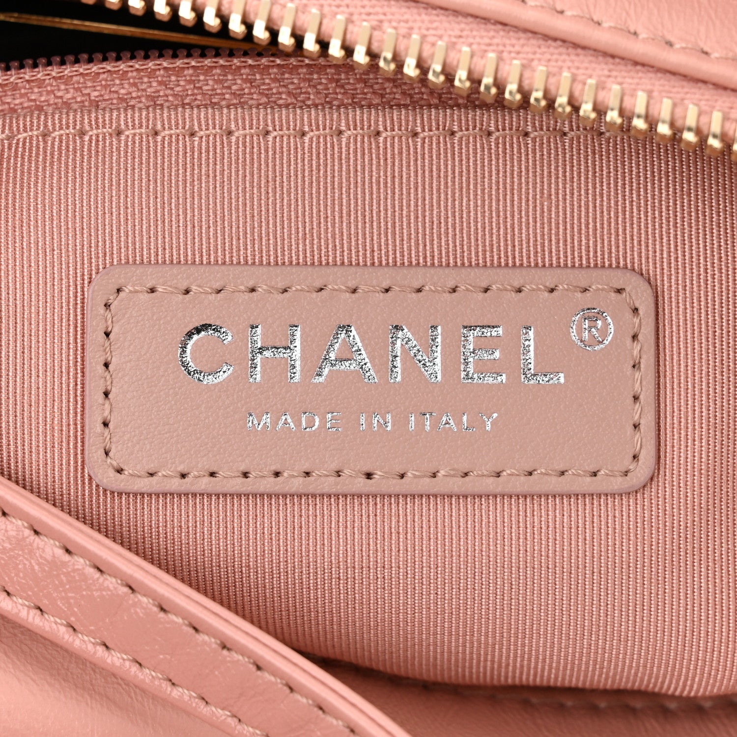 Chanel Aged Calfskin Quilted Small Gabrielle Hobo Light Pink 6 of 12