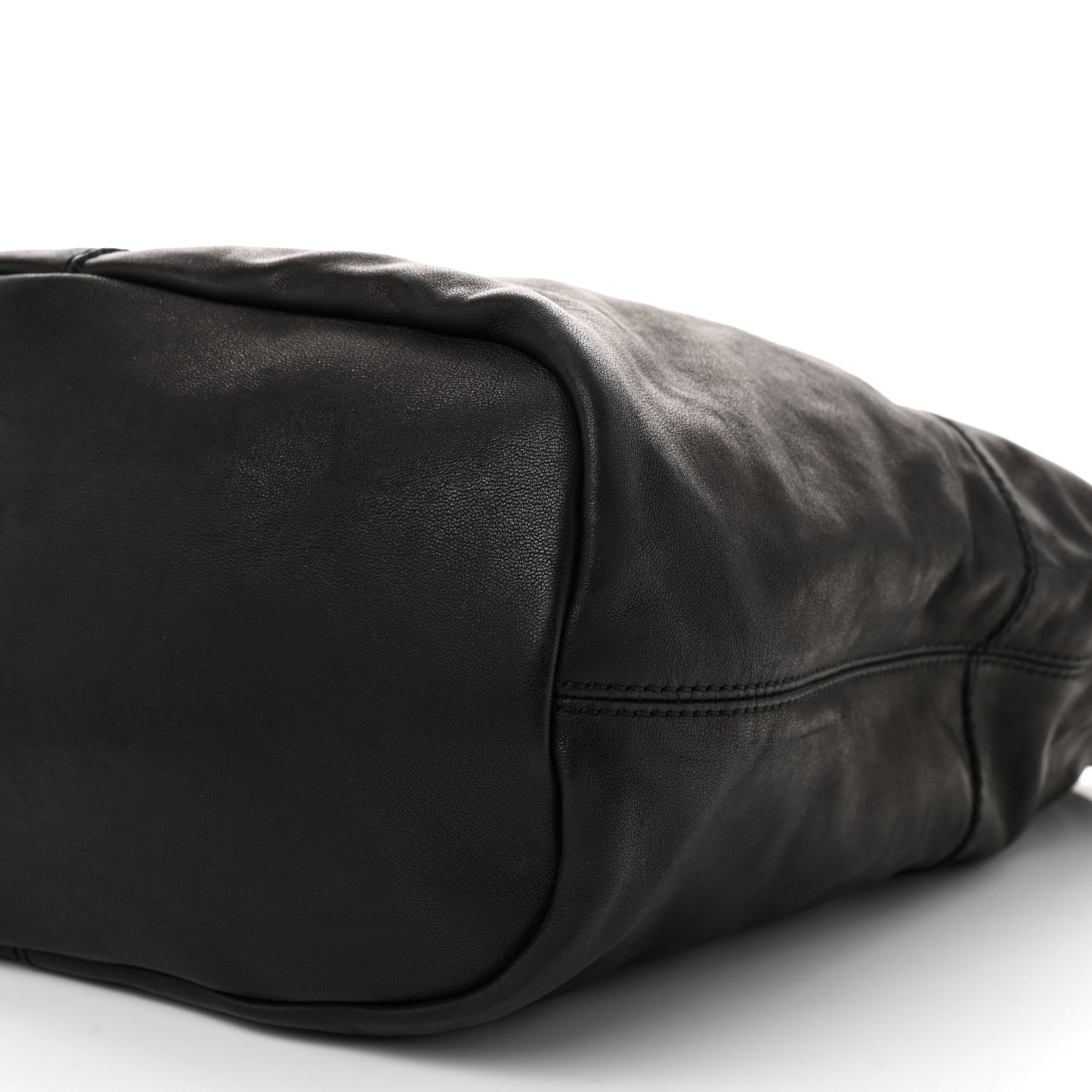 Lambskin Nightingale North South Tote Black