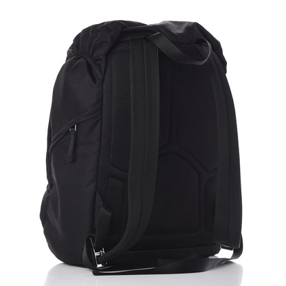 Prada Nylon Montagna Double Buckle Backpack Black 3 of 13