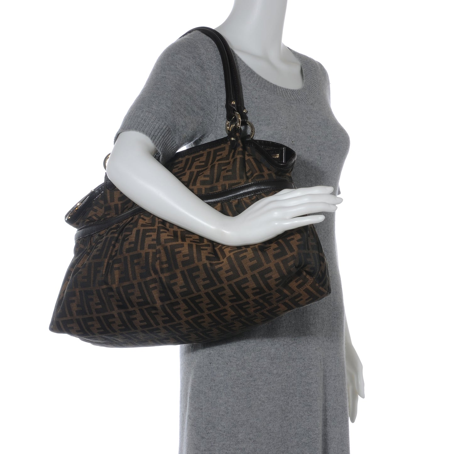 Zucca Large Chef Shopper Tote Tobacco