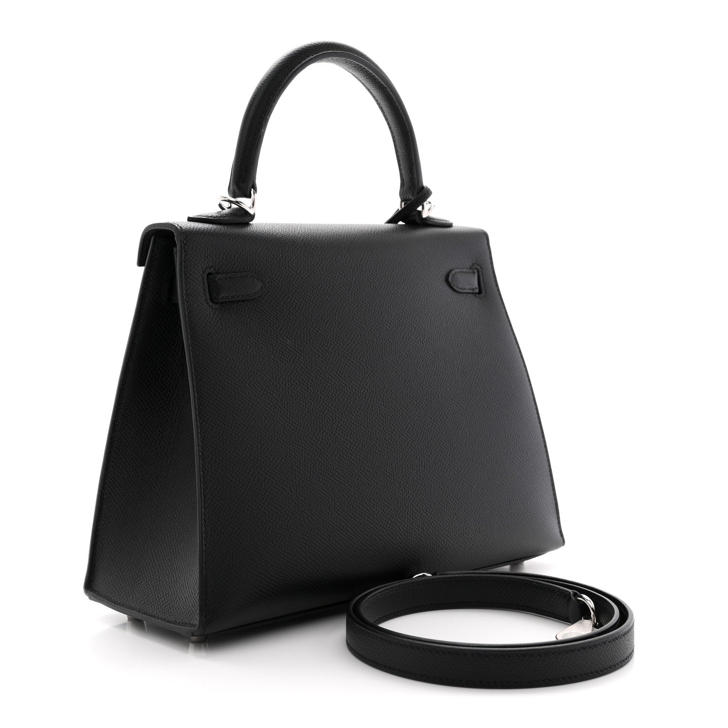 Hermes Epsom Kelly Sellier 25 Black 3 of 12
