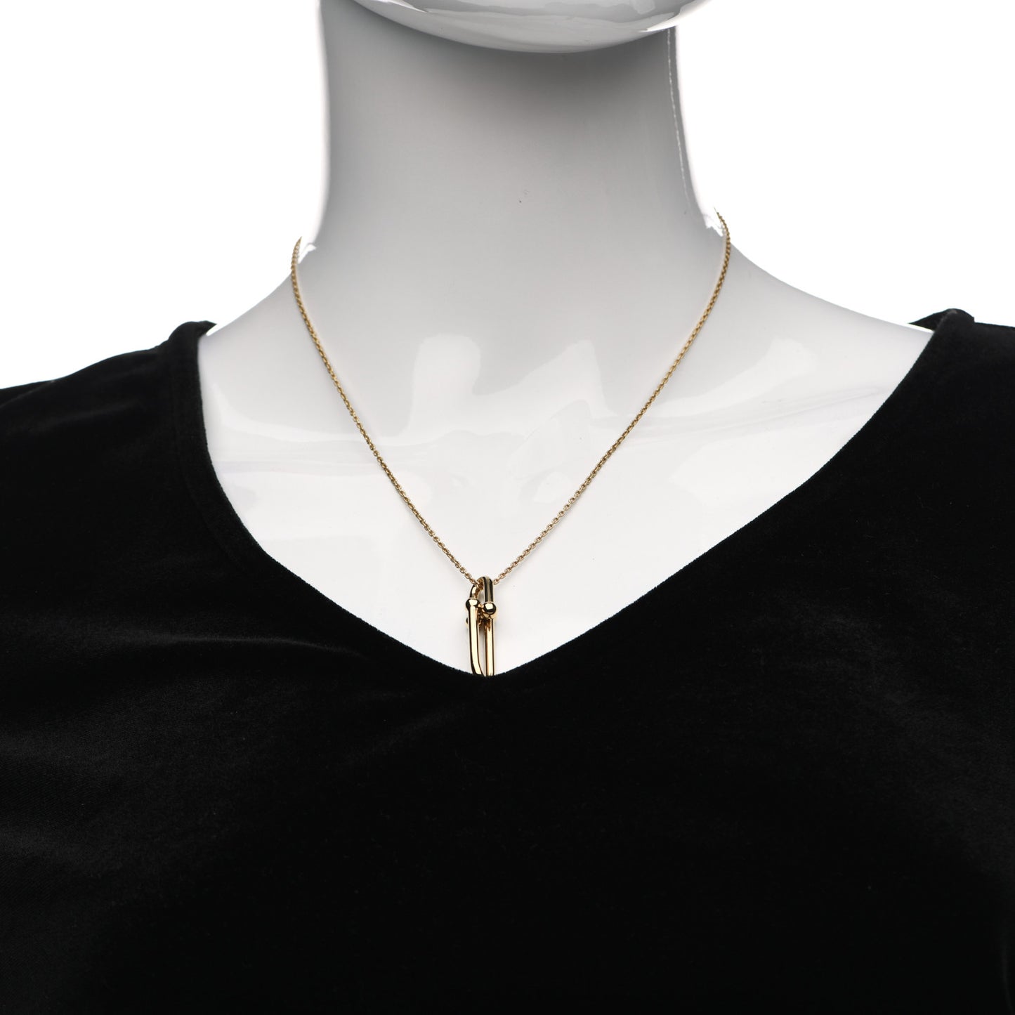 18K Yellow Gold HardWear Link Pendant Necklace