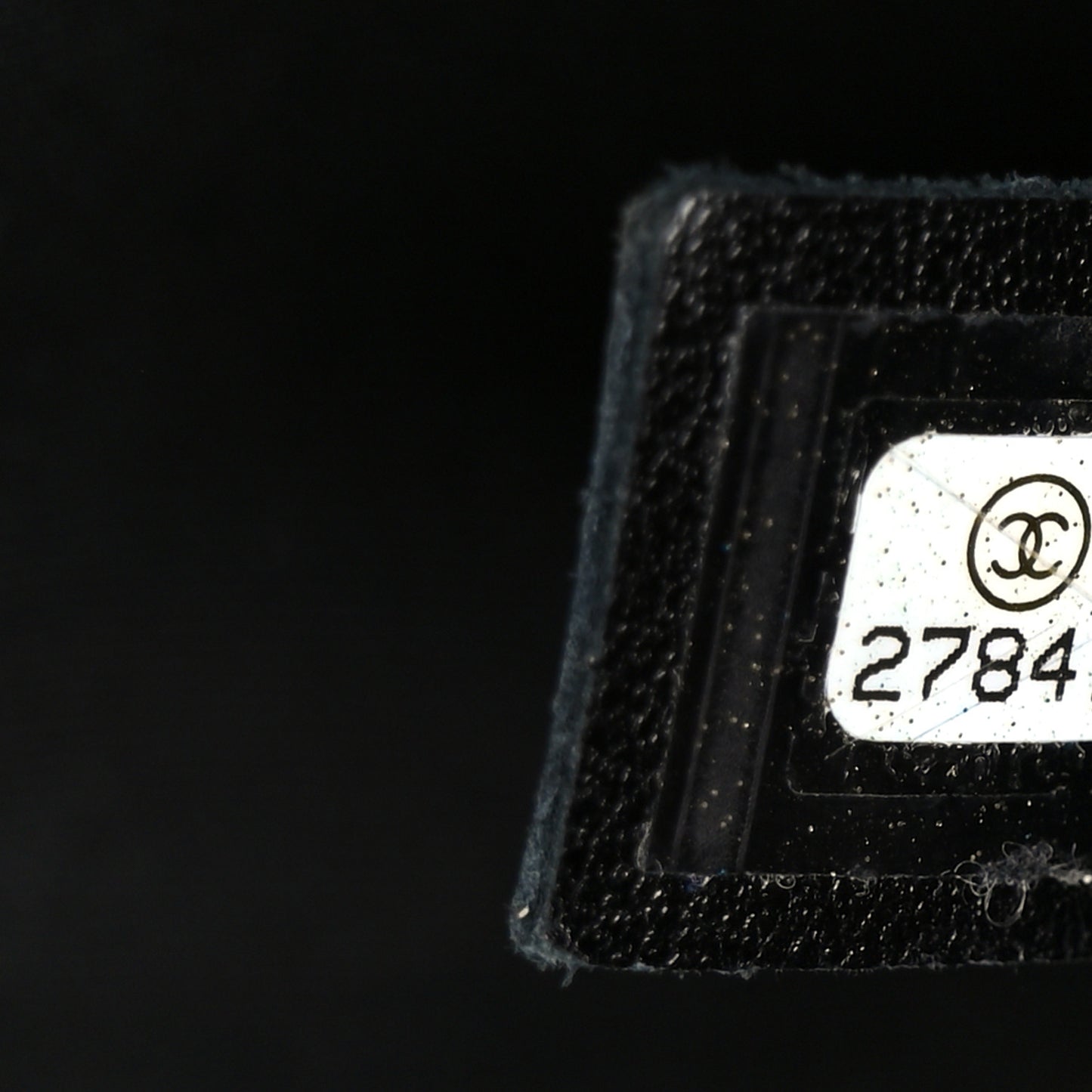 Calfskin Stitched Covered CC Camera Case Bag Black
