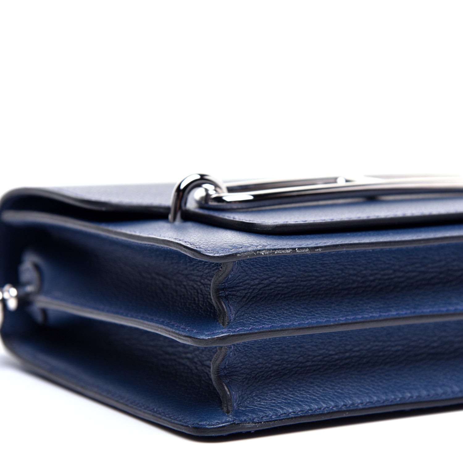 Hermes Evercolor Mini Sac Roulis Bleu De Malte 6 of 9