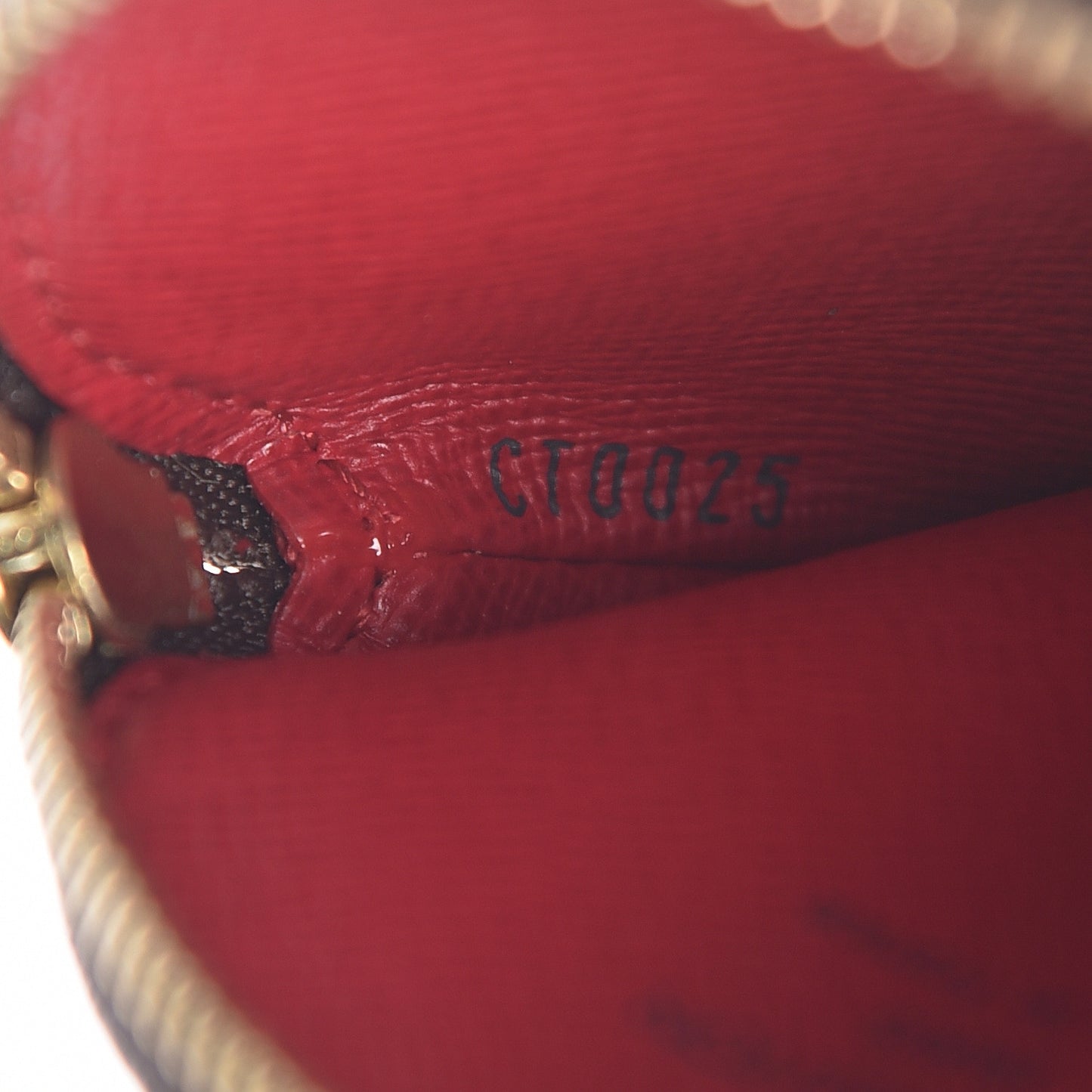 Monogram Cerises Round Coin Purse