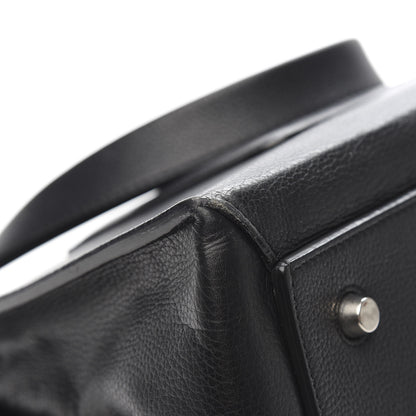 Celine Supple Calfskin Medium Edge Shoulder Bag Black 11 of 13