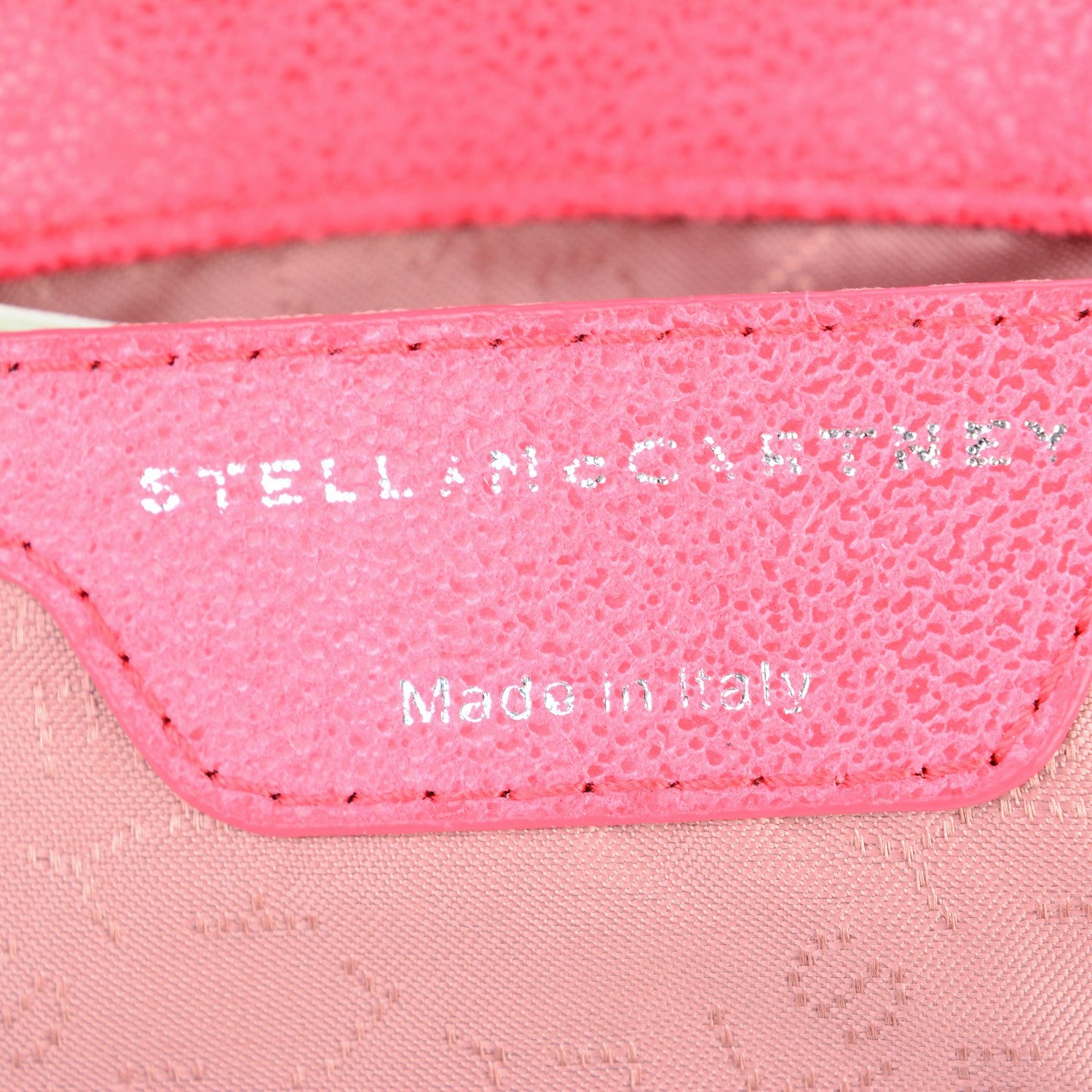Stella McCartney Shaggy Deer Falabella Crossbody Bag Pink Fluorescent 8 of 9