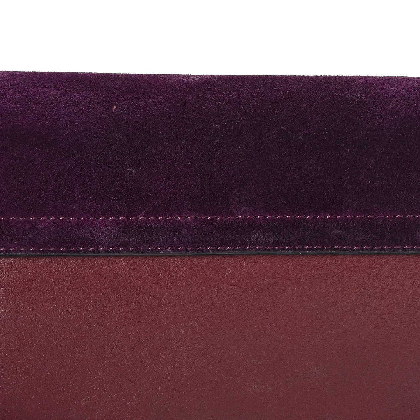 Suede Calfskin Small Faye Shoulder Bag Intense Violine