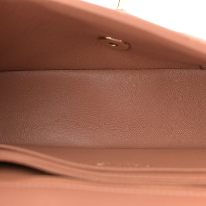 Chanel Lambskin Quilted Mini Rectangular Flap Brown 5 of 11