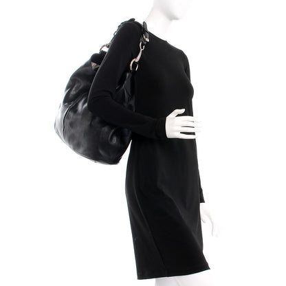 Gucci Soft Calfskin Icon Hobo Black 2 of 17