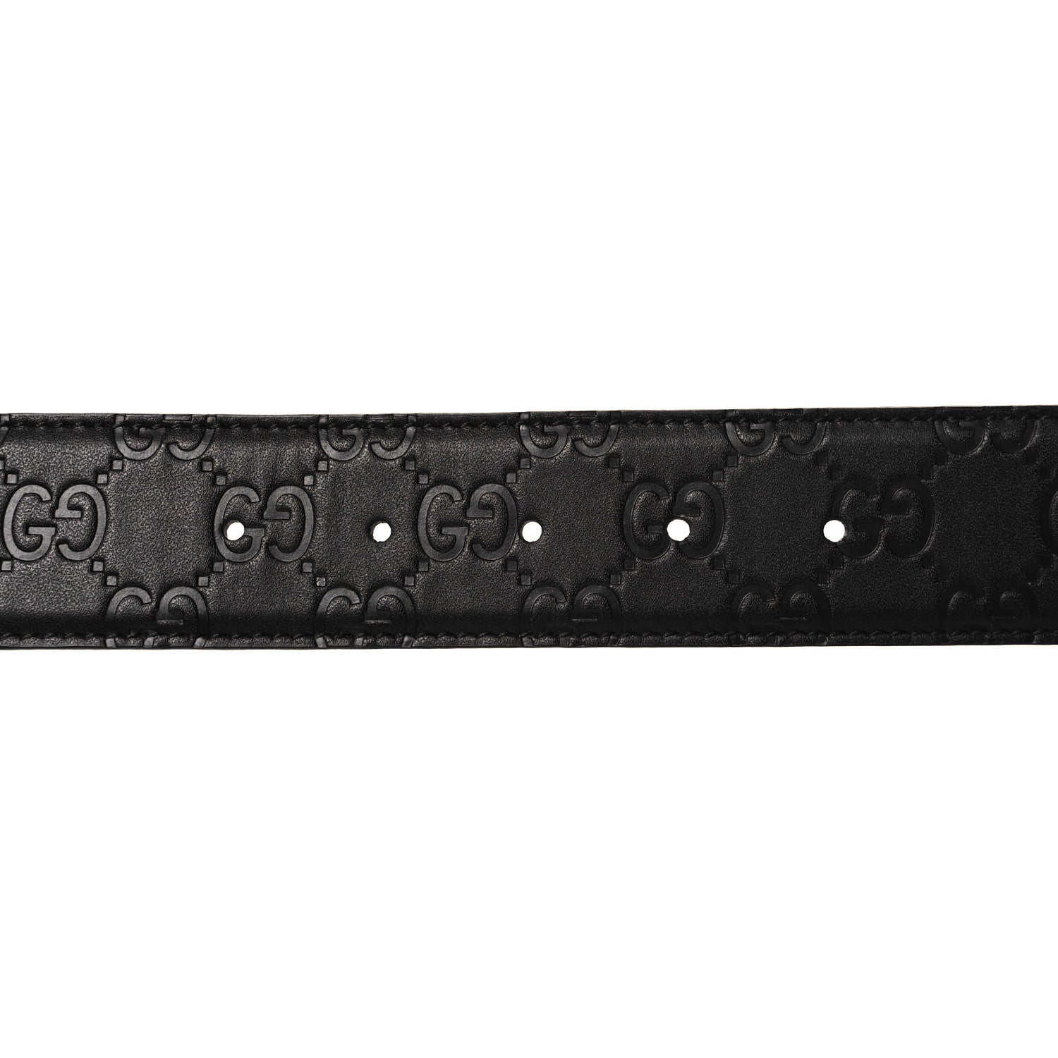 Gucci Guccissima Interlocking G 40mm Belt 100 40 Black 3 of 5
