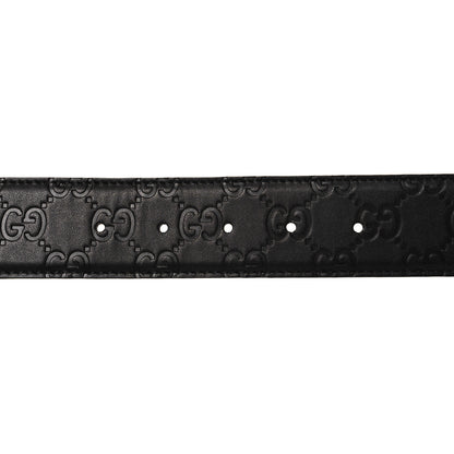 Gucci Guccissima Interlocking G 40mm Belt 100 40 Black 3 of 5
