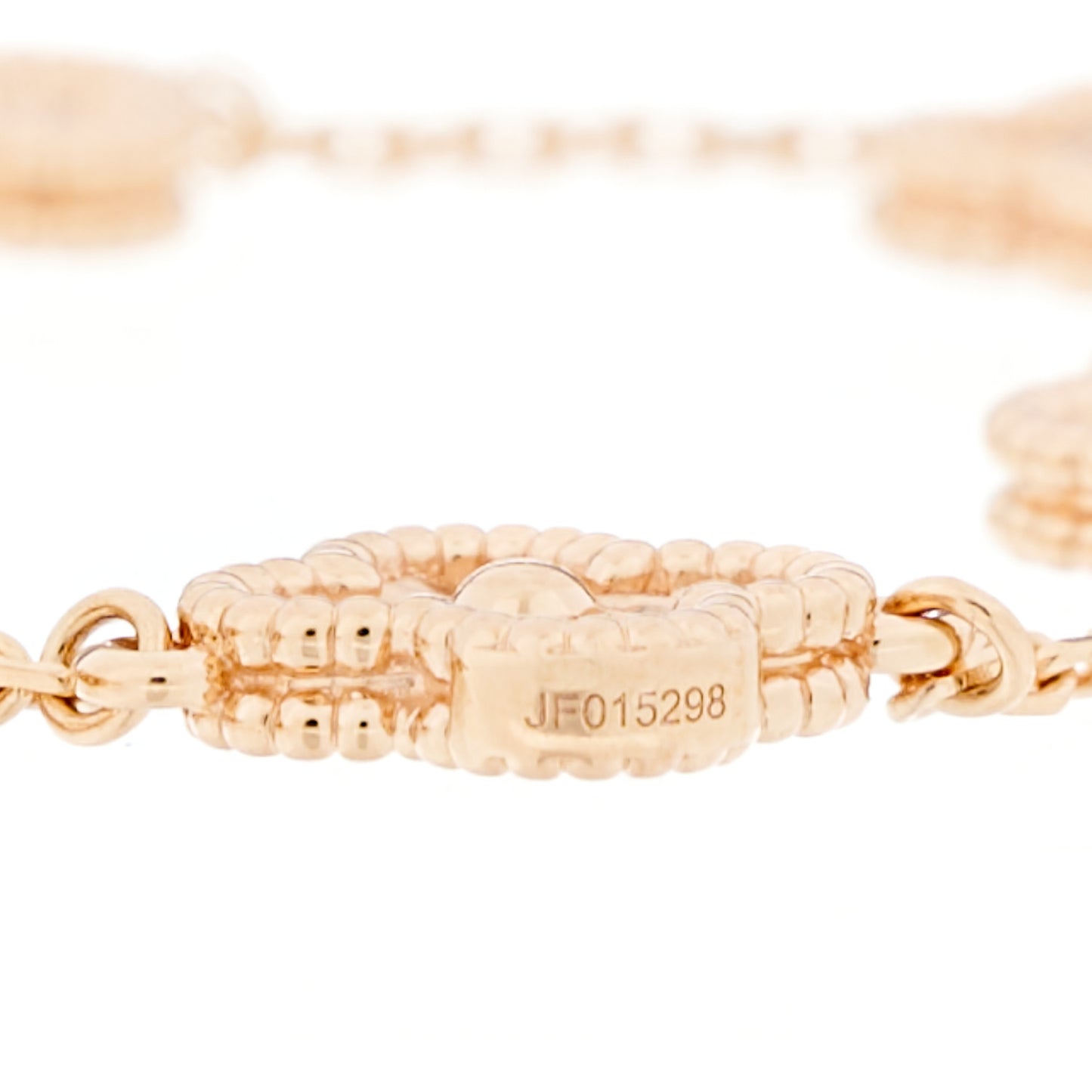 18K Rose Gold 6 Motifs Sweet Alhambra Bracelet