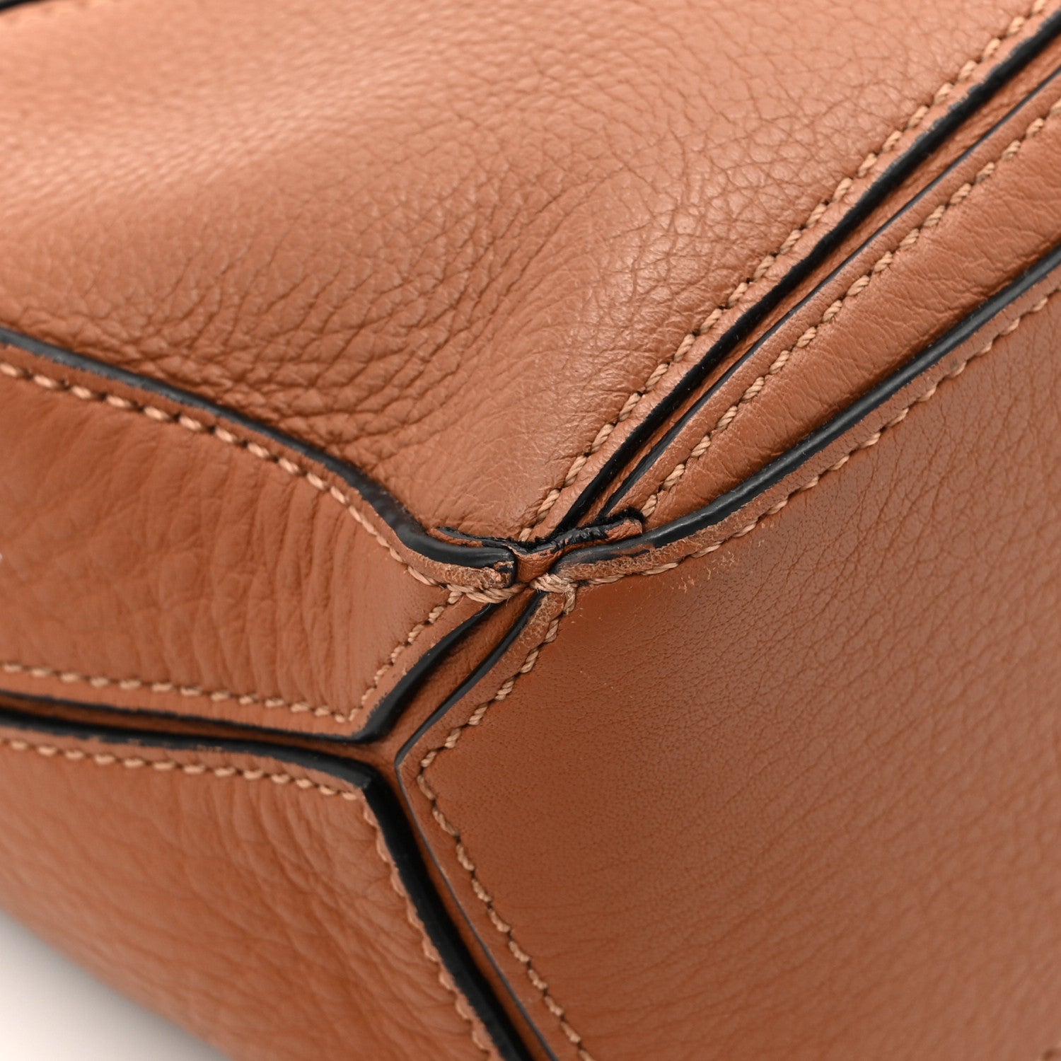 Loewe Calfskin Mini Puzzle Bag Tan 12 of 14