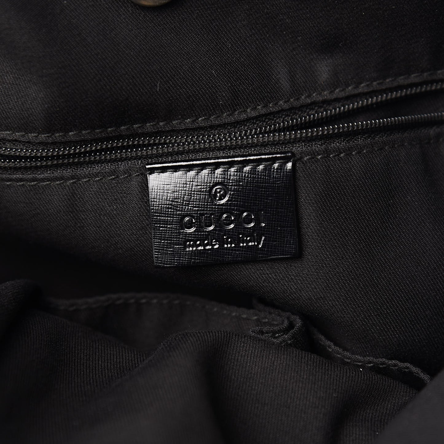 Monogram Full Moon Tote Black