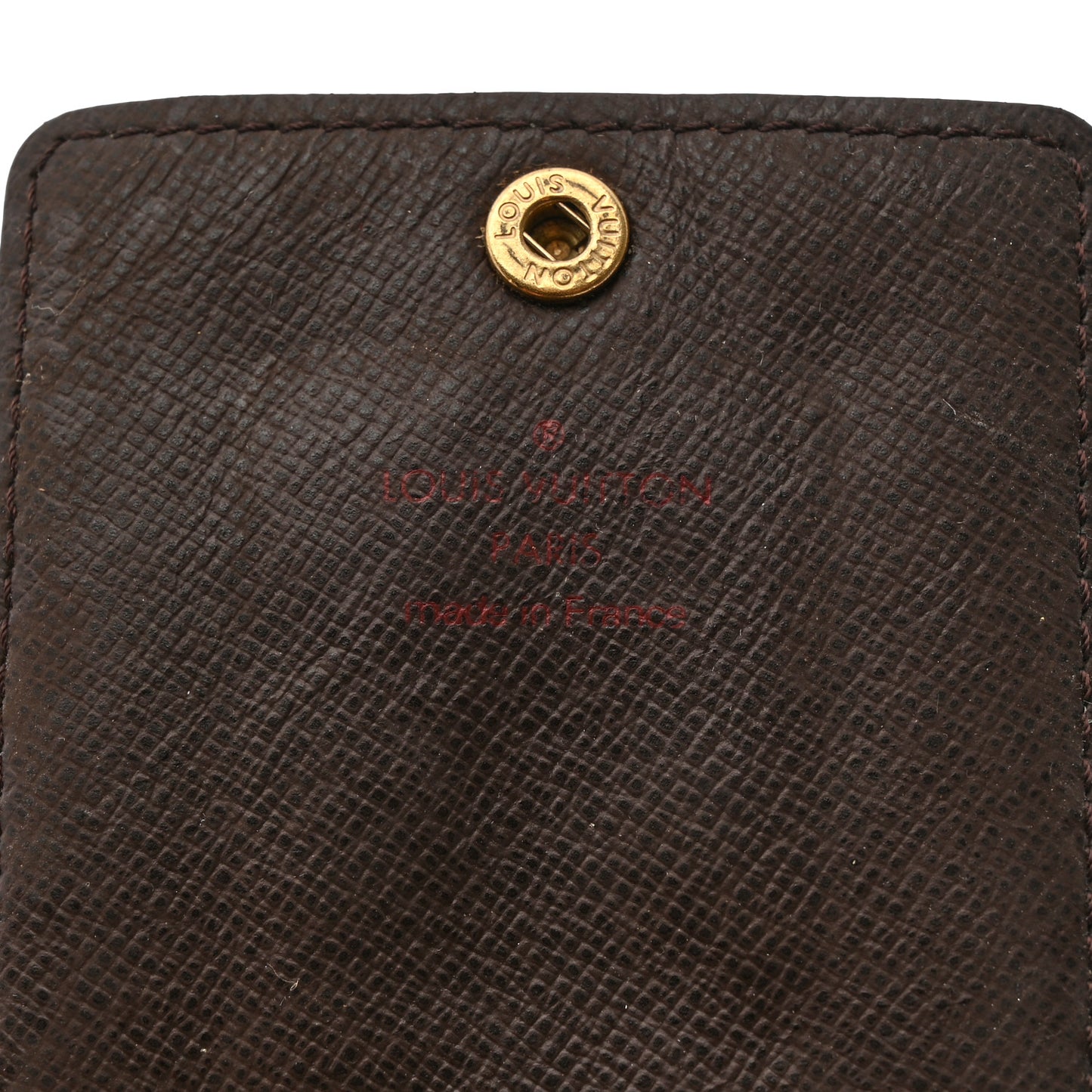 Damier Ebene Porte Carte ID Bandouliere