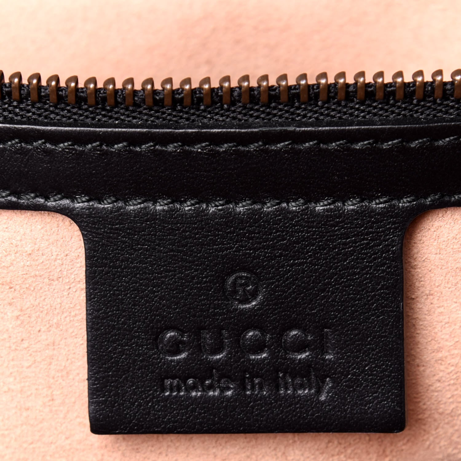 Gucci Calfskin Matelasse Sylvie Web Small GG Marmont Top Handle Shoulder Bag Black 7 of 11