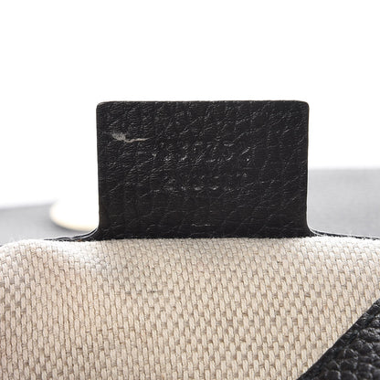 Gucci Pebbled Calfskin Medium Soho Flap Crossbody Black 7 of 7