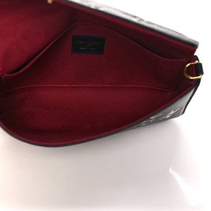 Louis Vuitton Empreinte Monogram Giant Felicie Pochette Black Beige 6 of 10