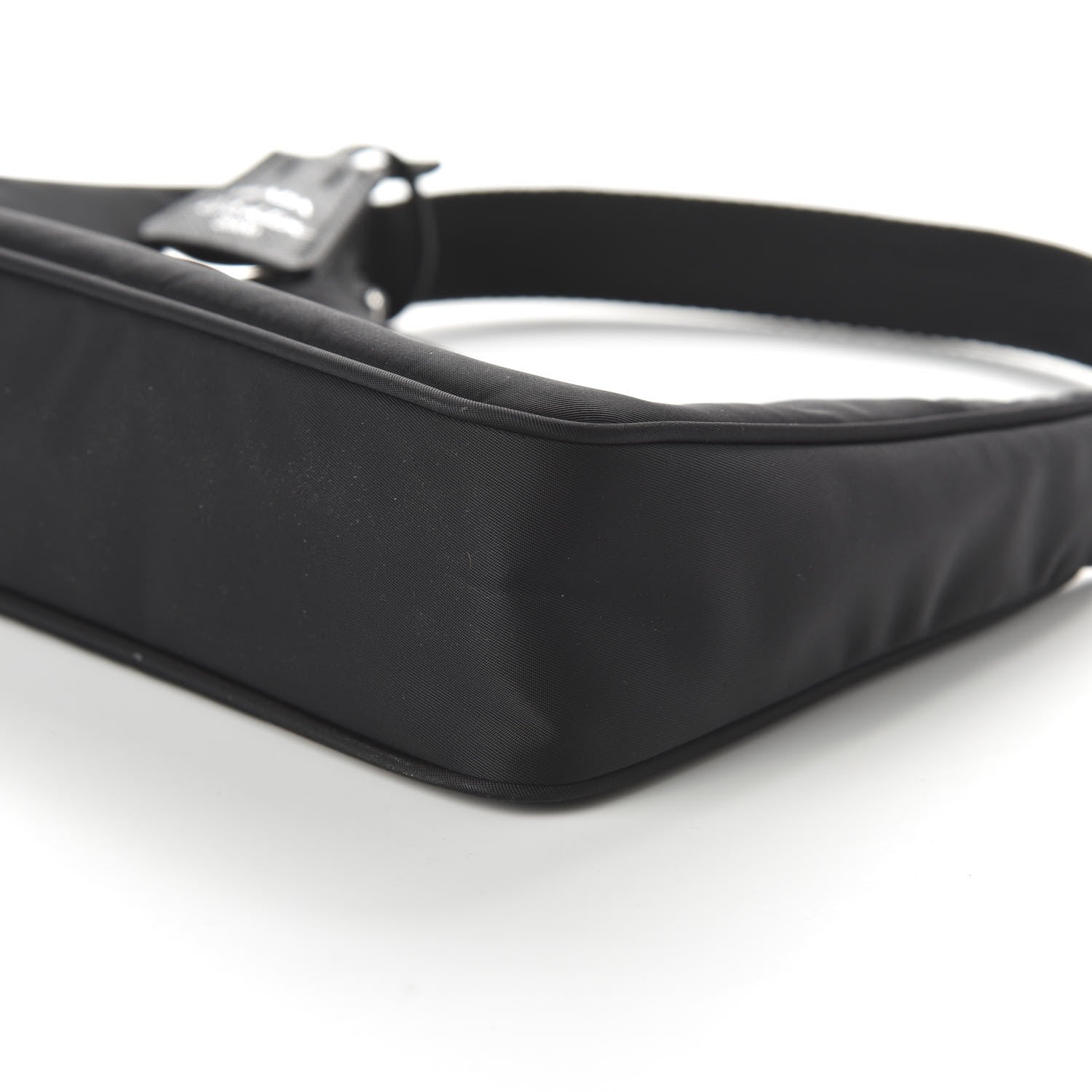 Prada Tessuto Nylon Mini Re-Edition 2000 Bag Black 7 of 10