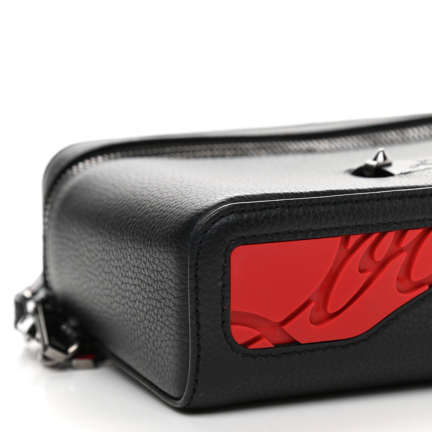 Calfskin Kypipouch Small Top Handle Messenger Bag Black
