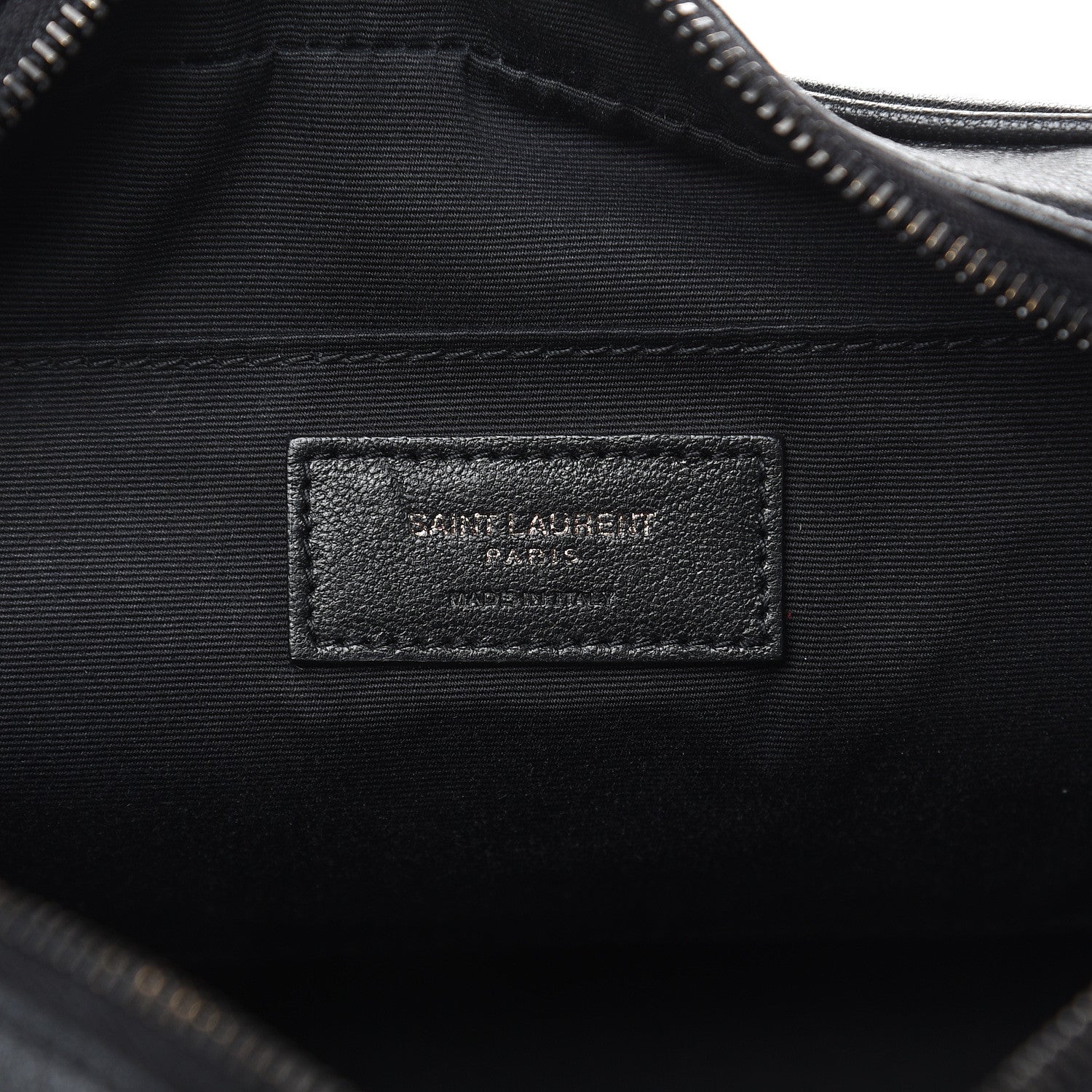 Saint Laurent Lambskin Monogram Small Lou Camera Bag Black 6 of 12