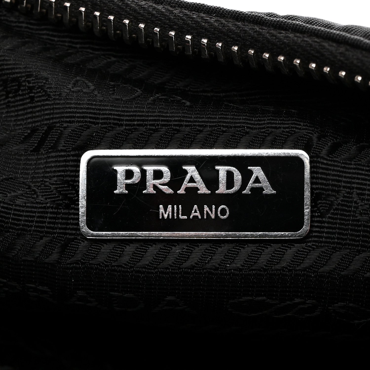 Prada Nylon Re-Edition 2005 Shoulder Bag Black 6 of 12