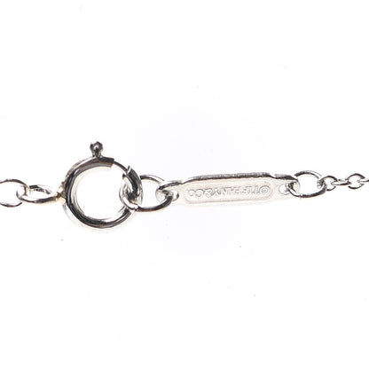 Tiffany Platinum Diamond Petals Key Pendant Necklace 5 of 6