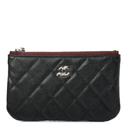 Chanel Caviar Quilted Small Cosmetic Case Black 1 of 4