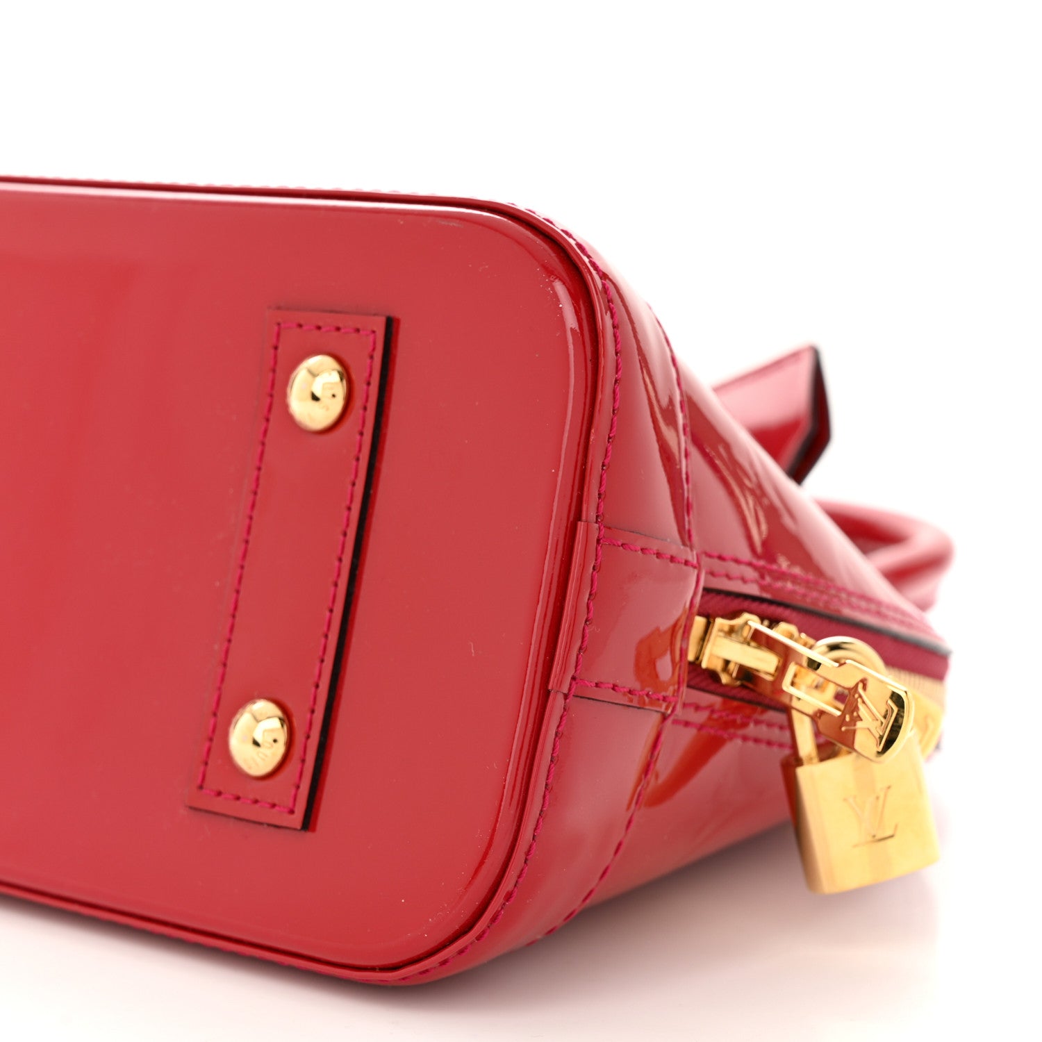 Louis Vuitton Vernis Alma BB Rose Indien 9 of 9