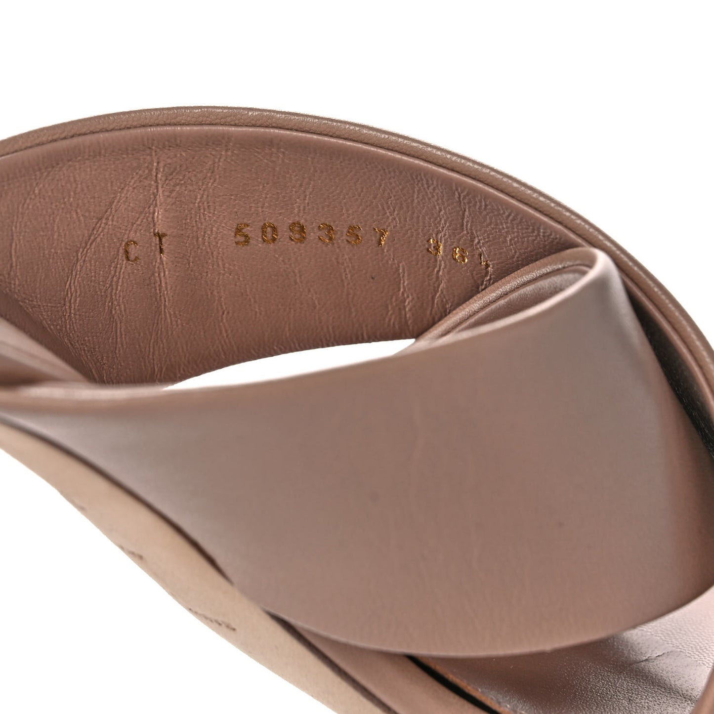 Calfskin LouLou 70 Mules 36.5 Nude