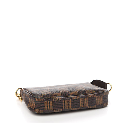 Louis Vuitton Damier Ebene Mini Pochette Accessories 3 of 8