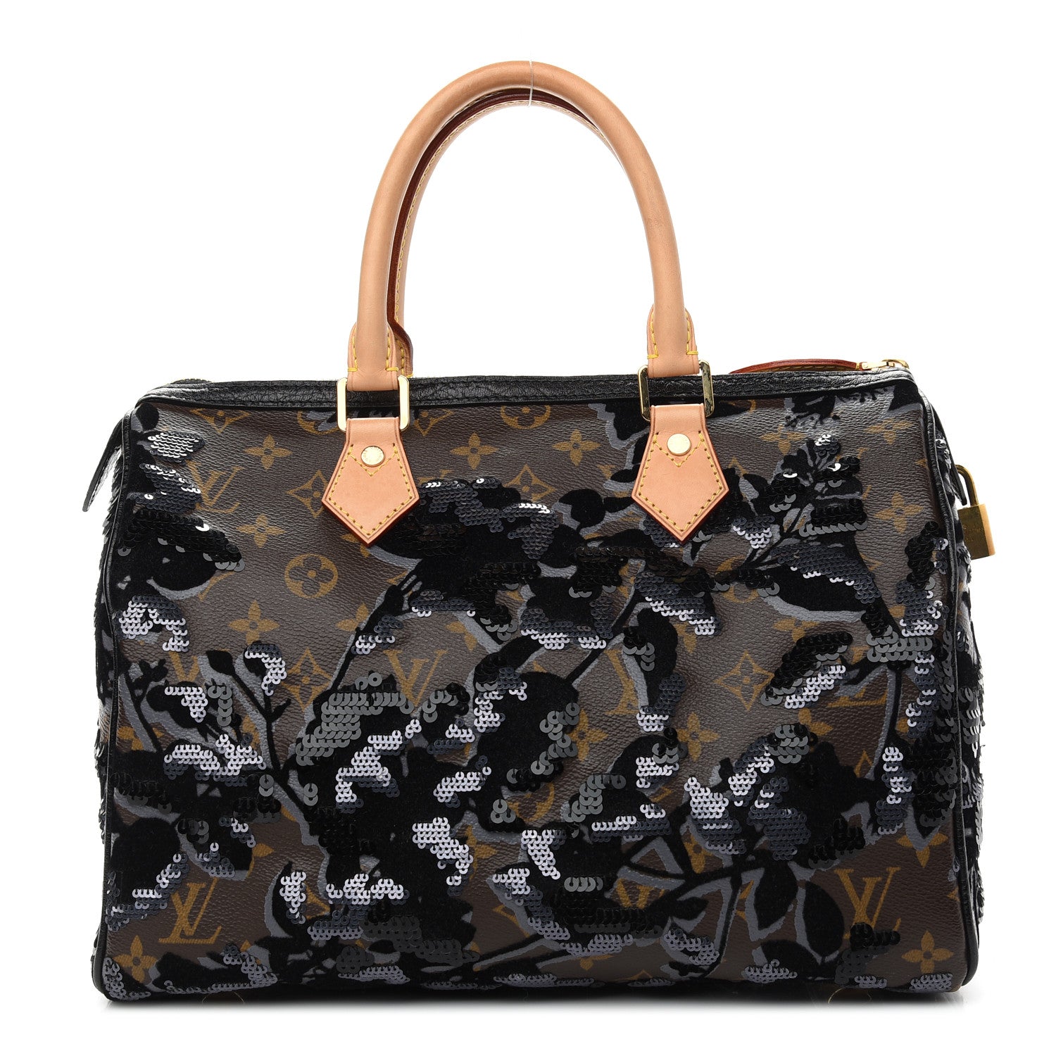 Louis Vuitton Monogram Fleur De Jais Sequins Speedy 30 1 of 11