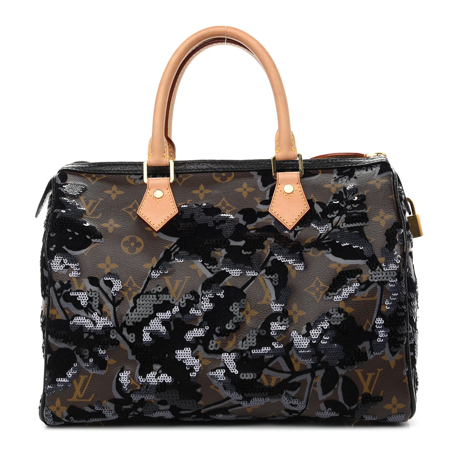 Monogram Fleur De Jais Sequins Speedy 30