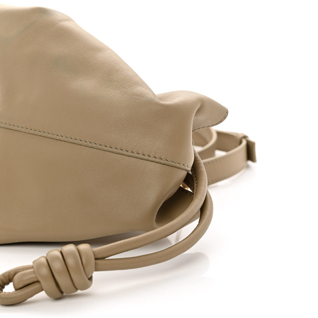Loewe Shiny Nappa Calfskin Small Paseo Bag Clay Green 10 of 11