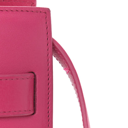 Saint Laurent Calfskin Small Sac De Jour Lipstick Fuchsia 12 of 14