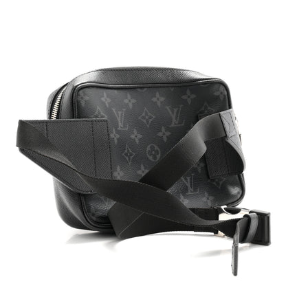 Louis Vuitton Taiga Monogram Outdoor Bumbag Black 3 of 9