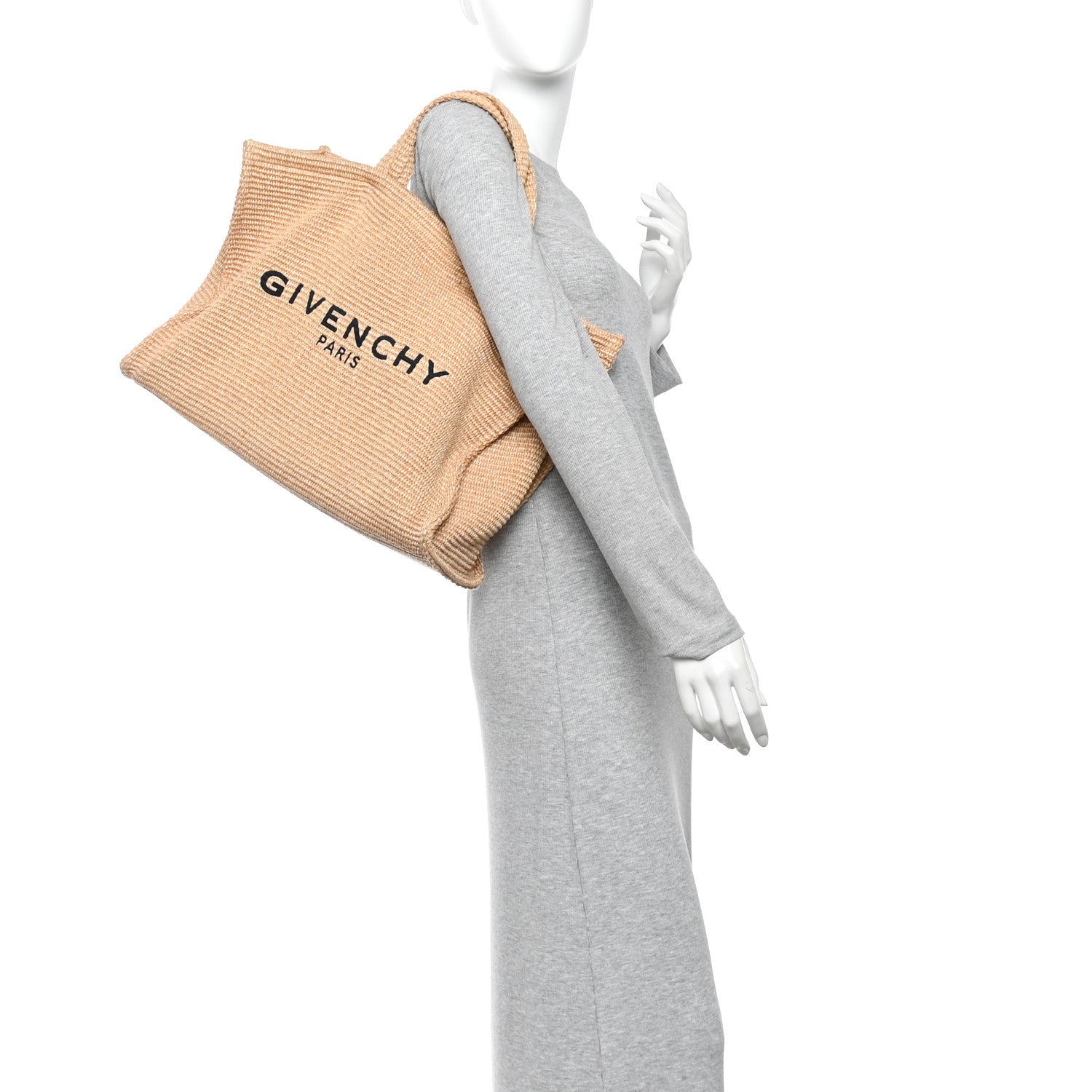 Givenchy Raffia Large G Shopping Tote Natural Natural 1922977