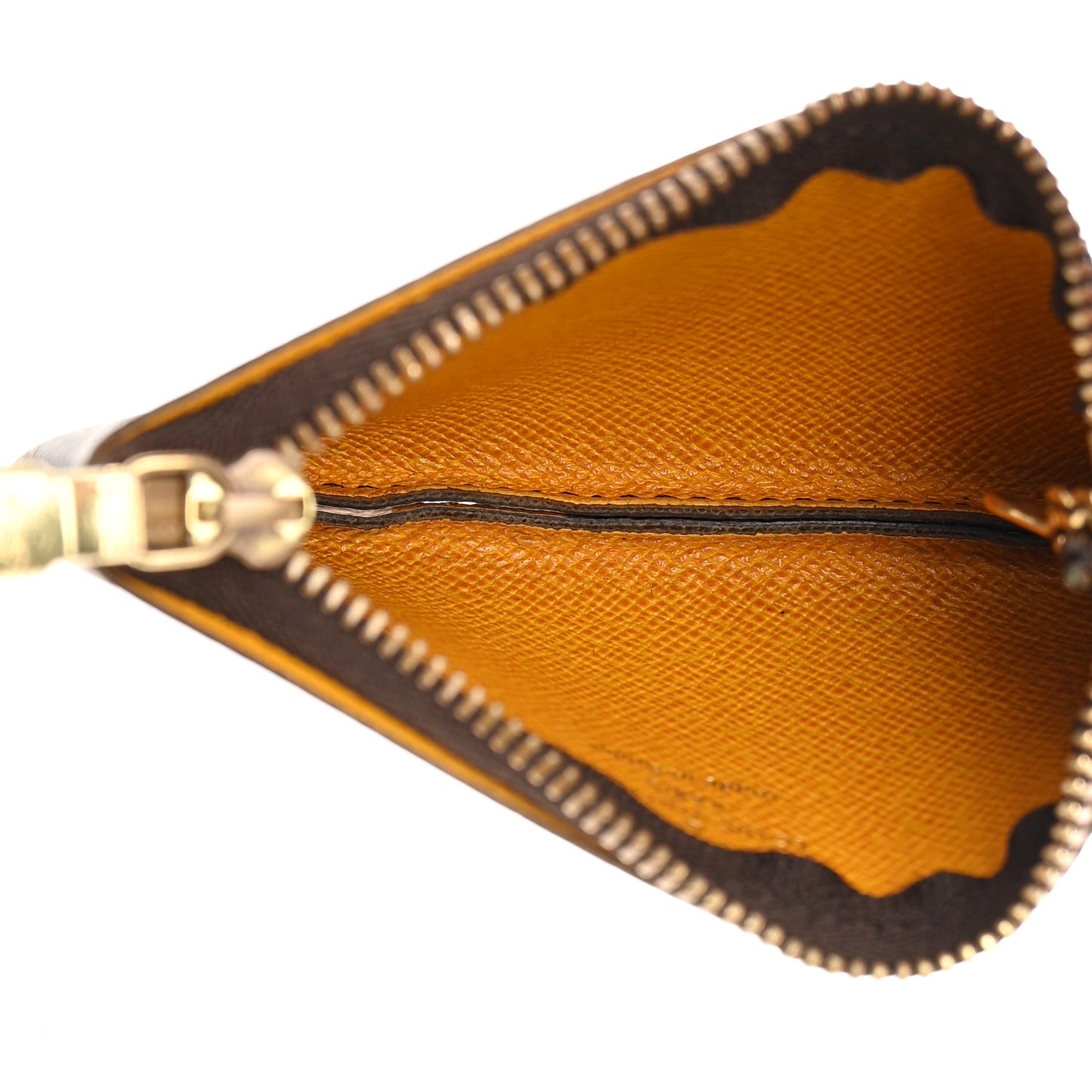 Monogram Groom Key Pouch