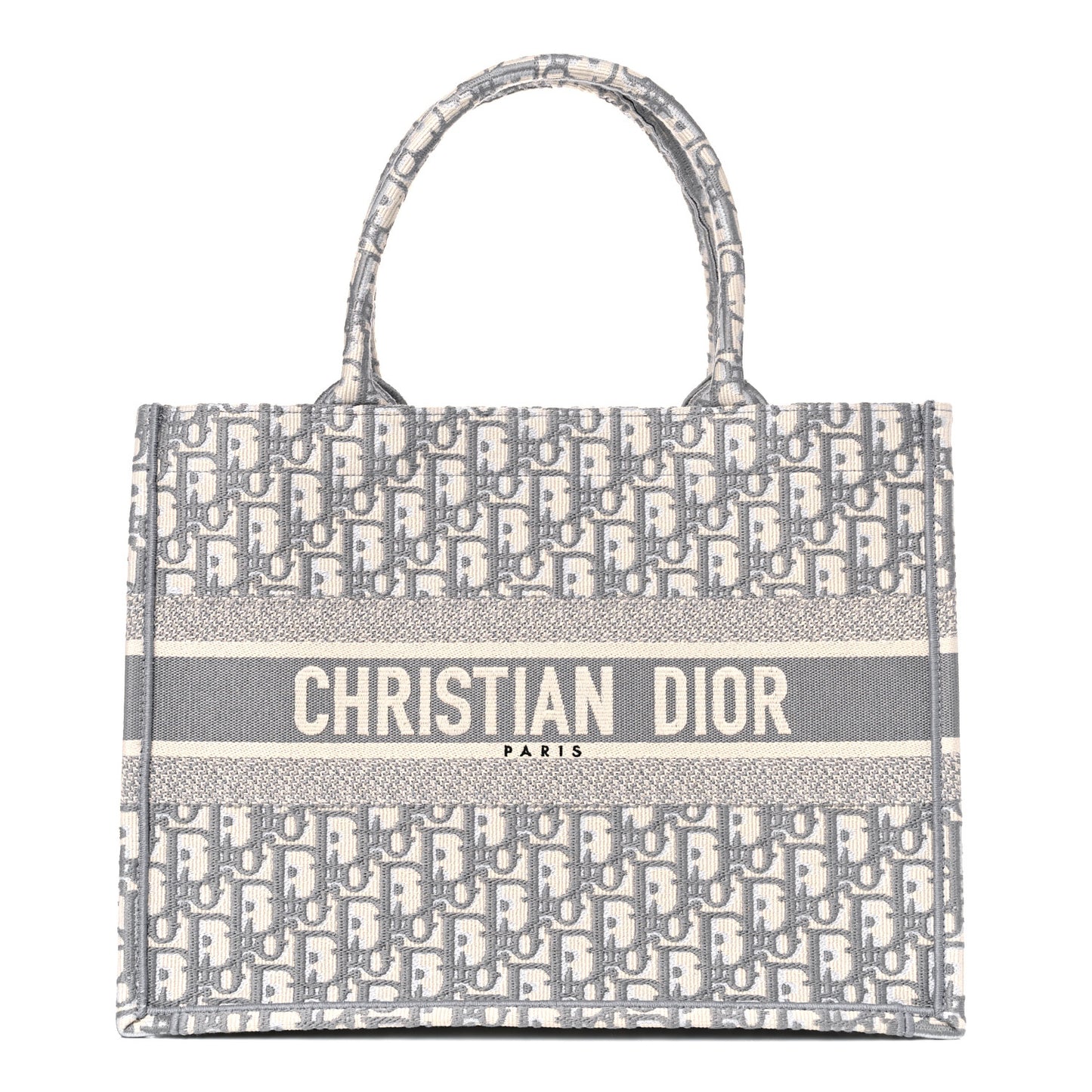 Oblique Medium Book Tote Grey