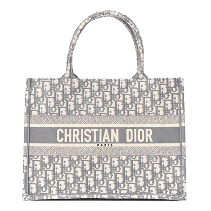 Christian Dior Oblique Medium Book Tote Grey 1 of 11